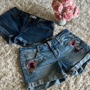 2 shorts worn and cleaned